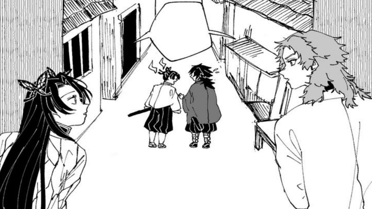 Espiando A Giyu Y Shinobu Cómic Dub Youtube 