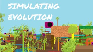 Simulating an Evolving Ecosystem #evolution #simulation