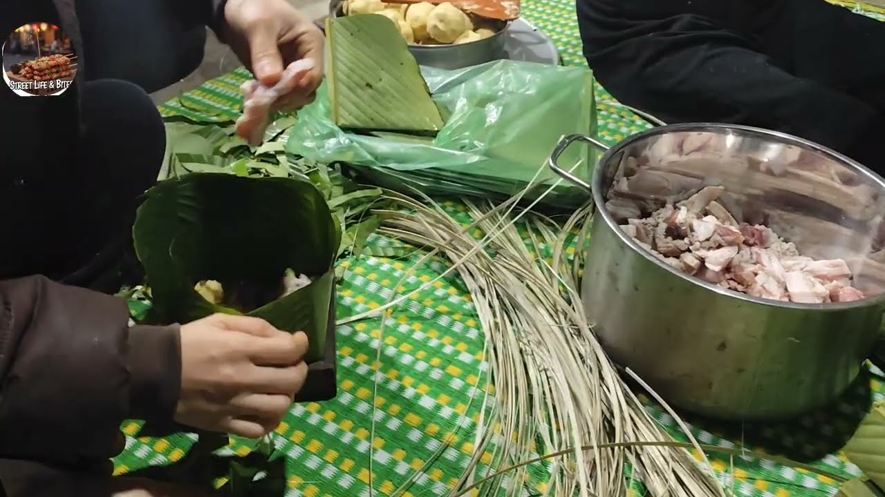 Inside a Vietnamese Kitchen: Preparing the Iconic Banh Chung for Tet