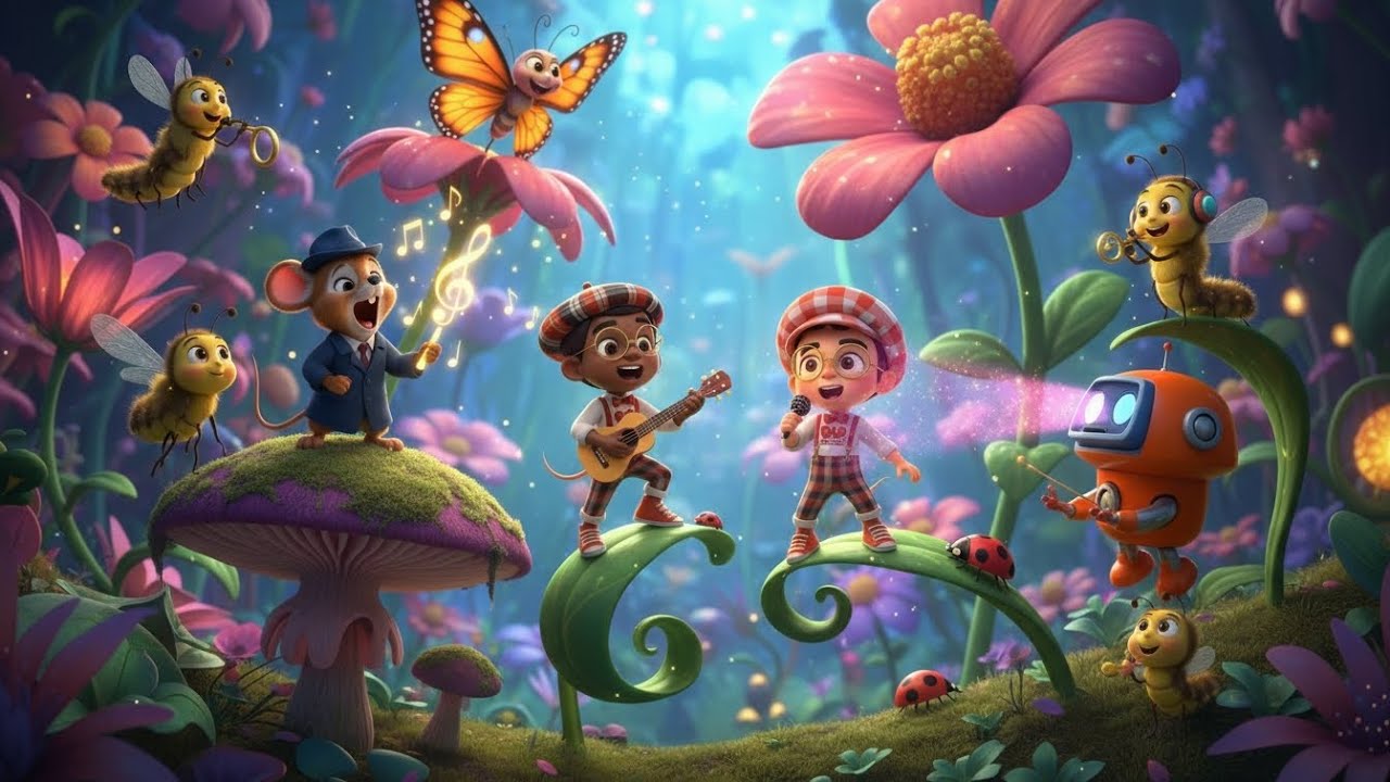 Clipes Animados ( Planeta dos insetos) agente Pipoquinha 