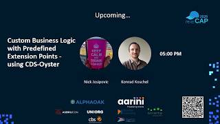 reCAP 2026: Custom Business Logic with Predefined Extension Points - using CDS-Oyster