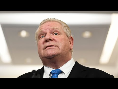 Doug Ford asked if he's downplaying rising COVID-19 numbers