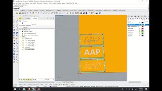 2-Axis RhinoCAM - v.6 Profiling Operation (outside)