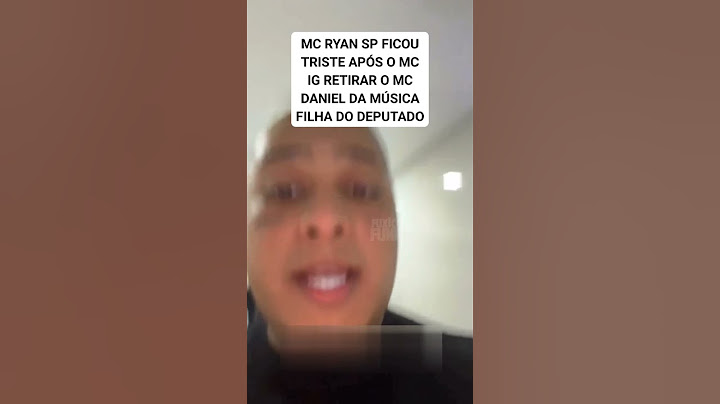 MC RYAN SP FICOU TRISTE APÓS MC IG TIRAR O MC DANIEL DA MÚSICA FILHA DO DEPUTADO #mcryansp #mcig