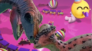 Пахицефалозавр мен Теризинозавр туралы қазақша мультфильм | Динозавр туралы мультфильм
