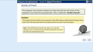 Assessments, Abatements, Appeals: Appeal Procedures