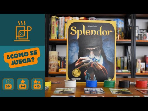 Splendor ¿Cómo se juega? - Tutorial Punto de partida