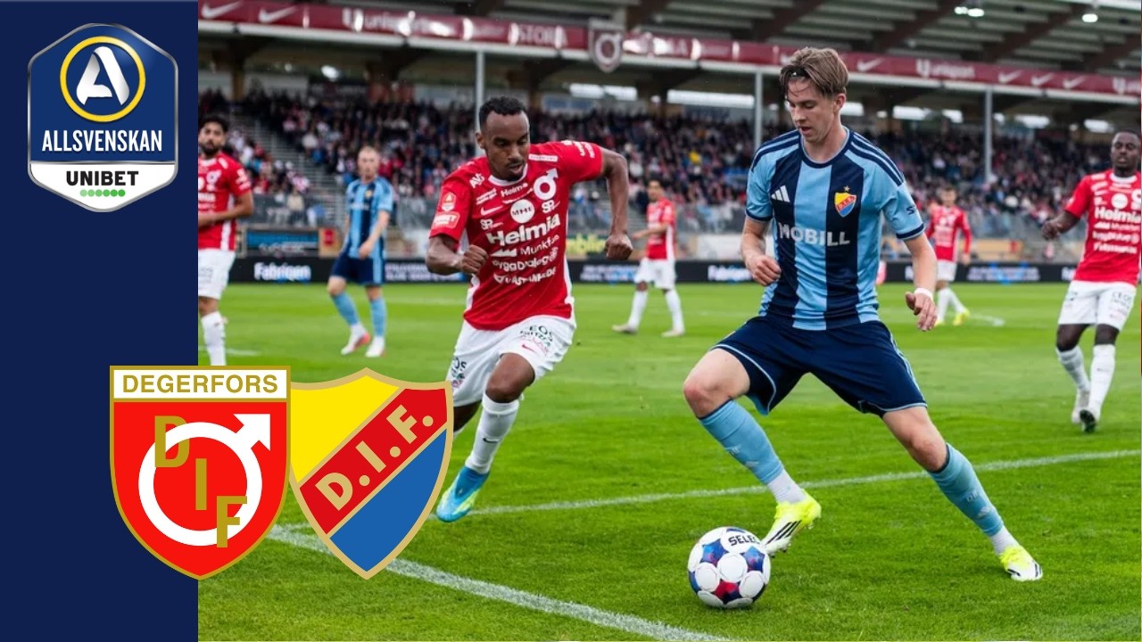 Degerfors IF 0–1 Djurgårdens IF full highlights