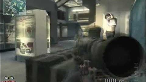Modern Warfare 3: Sniper Rifle Hit Detection At Its Finest