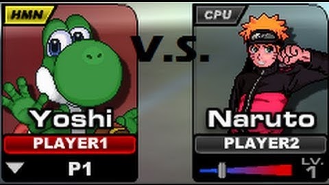 Super Smash Flash 2 v0.9 - Yoshi V.S. Naruto