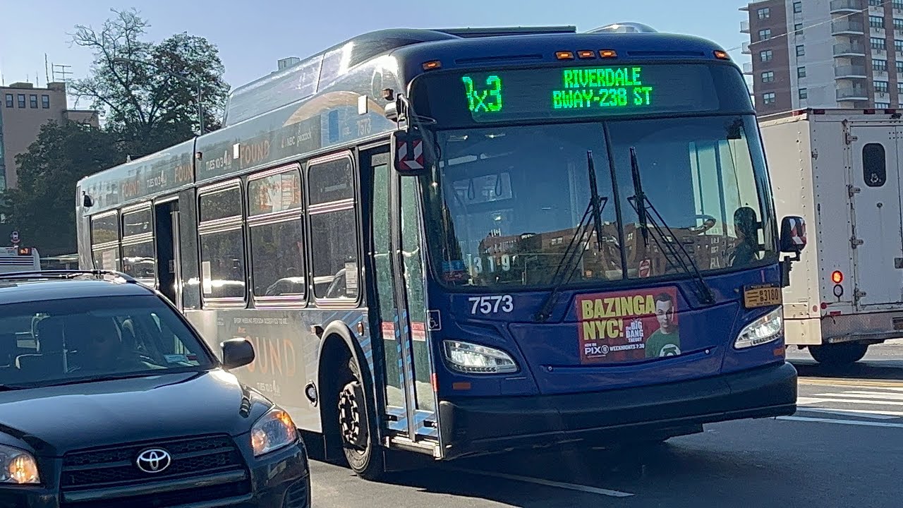 NYCT Bus 2019 New Flyer XD40 7573 on the Bx3 at Kingsbridge Road and