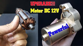 How to make upgrade Starter Motor 12V  Super Powerful