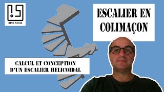 How to make a helical staircase? Calculation and drawing of a helical staircase.