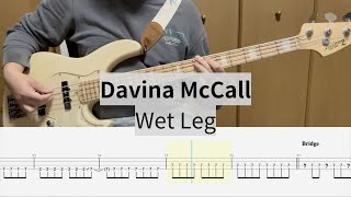 【Bass Cover】Davina McCall / Wet Leg