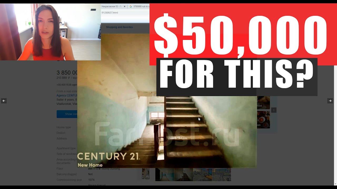 Russian real estate prices cheap or expensive? A look inside a 50K