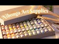 Nihonga Japanese Art Supplies // Mineral Pigments & Tools // Unboxing