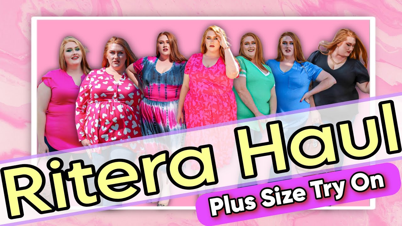 Ritera Shop Clothing Haul as a Plus Size woman 💖🦋✨️ 