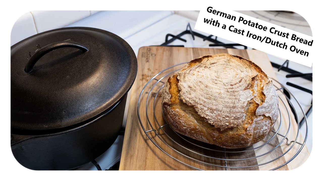 German Potato Crust Bread with Thermomix YouTube
