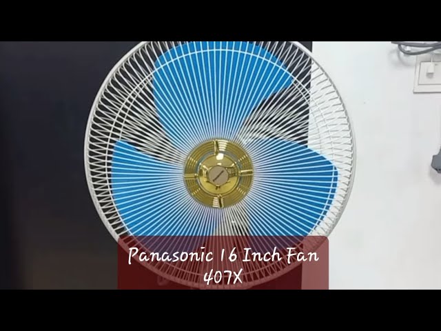 Panasonic 16 Inch Standing Fan 407X - YouTube