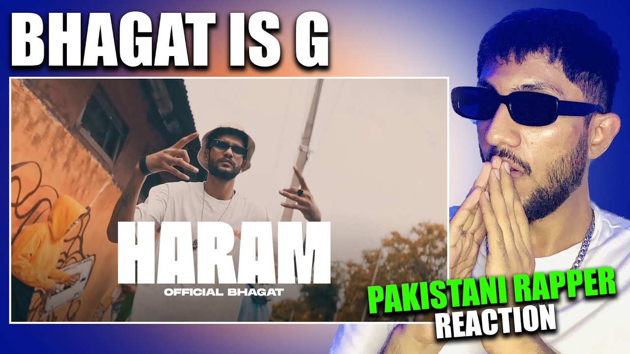 Pakistani Rapper California Pakistani Rapper Reacts to Official Bhagat - HARAM - YouTube