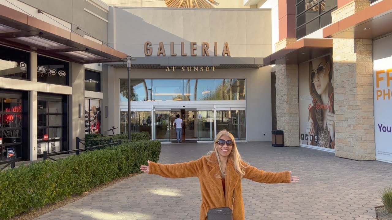 Shopping at Galleria Mall Henderson Nevada See's Chocolate Filam Shopping YouTube