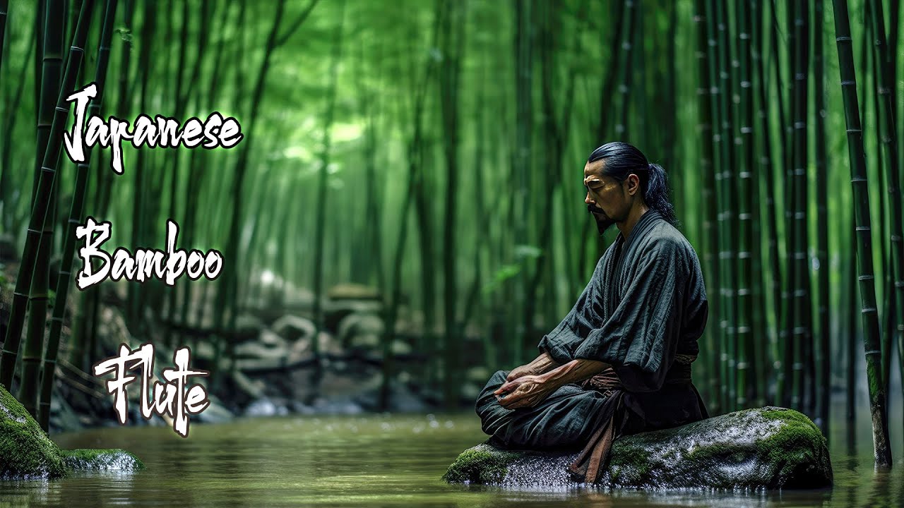 Relaxing With Japanese Bamboo Flute Music Musical Instrument