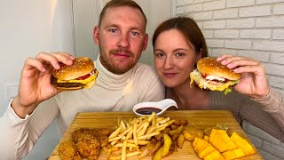 МУКБАНГ ВКУСНО И ТОЧКА МАКДОНАЛЬДС MUKBANG DELICIOUS AND POINT MCDONALD'S