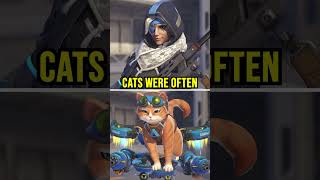 Jetpack Cat, Wrecking Ball and Ana Interactions - Overwatch