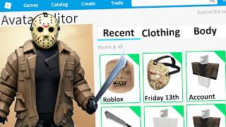 Making Friday The 13Th Jason Voorhees A Roblox Account