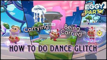 Eggy Party - How to Do Dance Glitch When Carrying or Being Carried {Game Guide} (iOS)