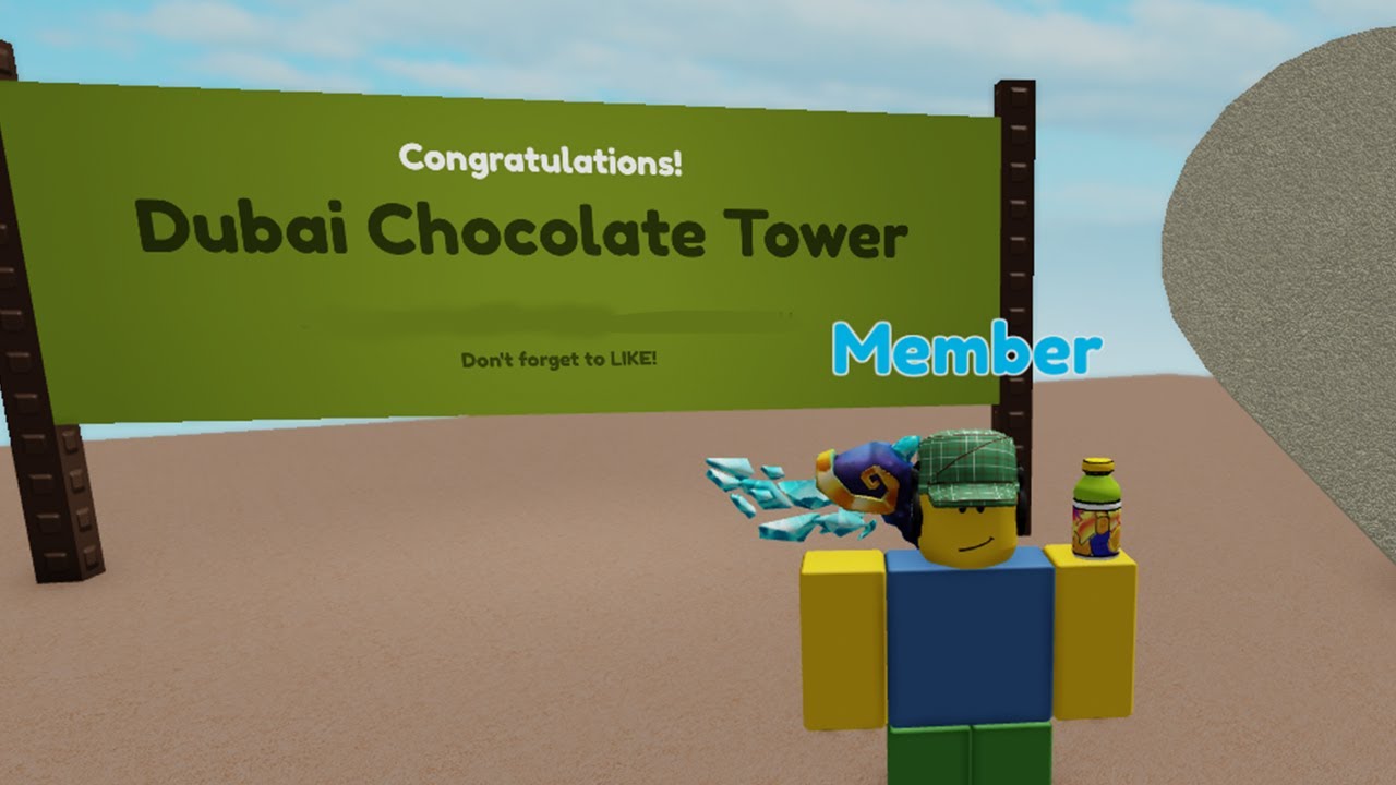 Dubai Chocolate Tower ROBLOX