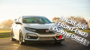 How to install our front splitter on the FK8 Honda Civic Type R | Verus Engineering