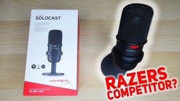HyperX Solocast Unboxing - Razer has a competitor?