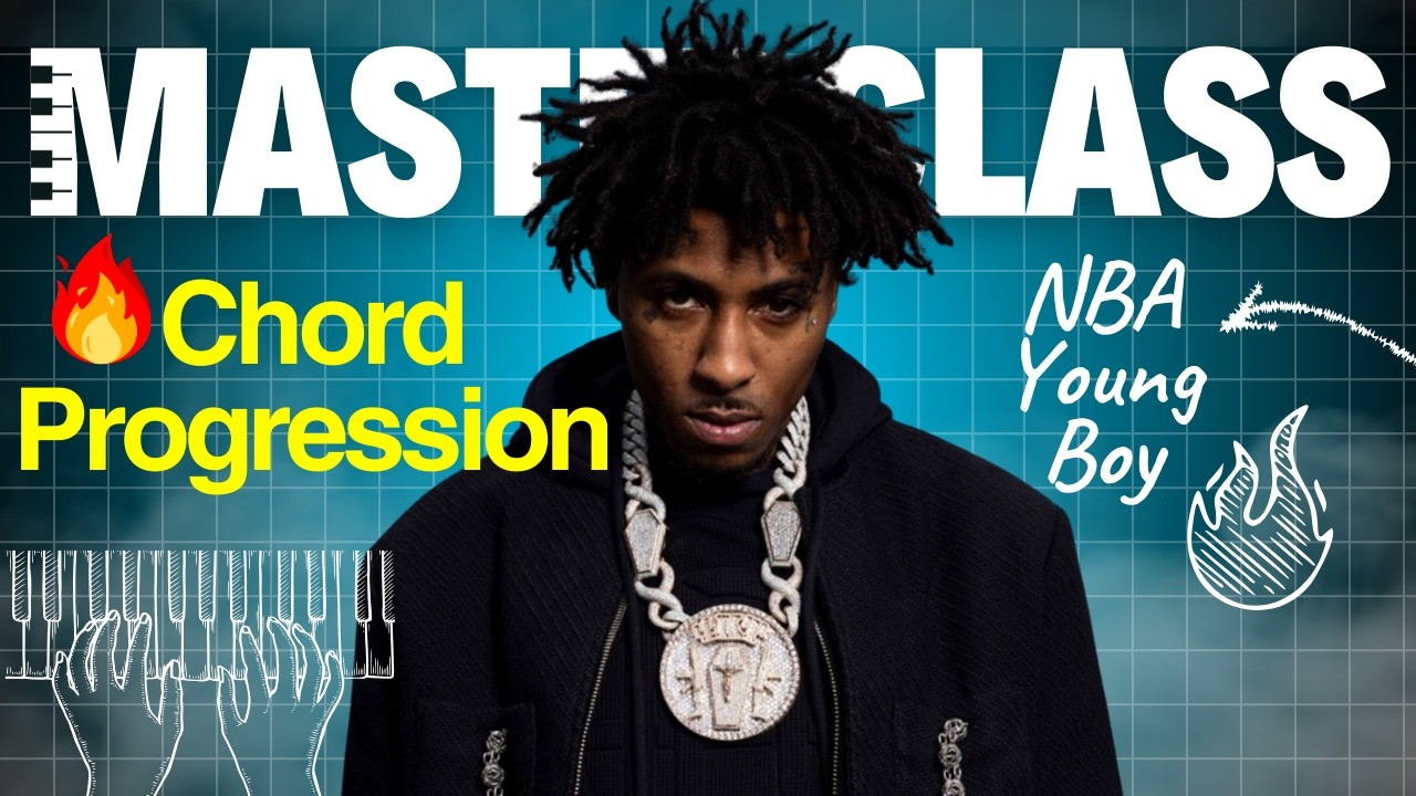 🔥 Последовательность аккордов // NBA YoungBoy — это фортепианная музыка?! // Урок по фортепианным...