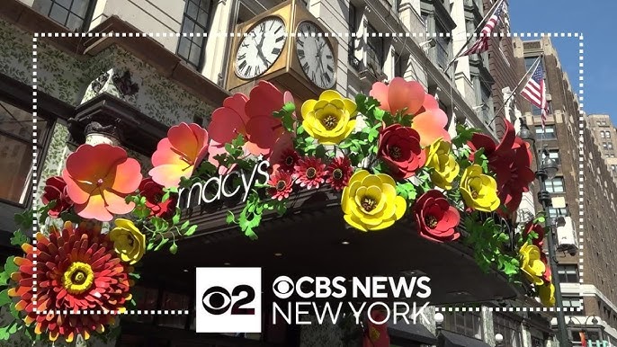 Macy S 49th Annual Flower Show Opens In Herald Square On Sunday