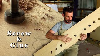 Screw &  Glue | Finally building the frames for our boat. Free Range Boat Build  Stage 4.