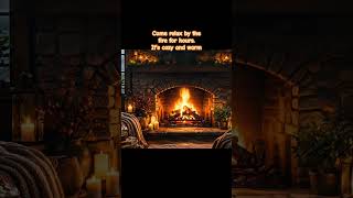 Cozy Fireplace Vibes to Warm Your Soul 🔥✨#fireplace #relax