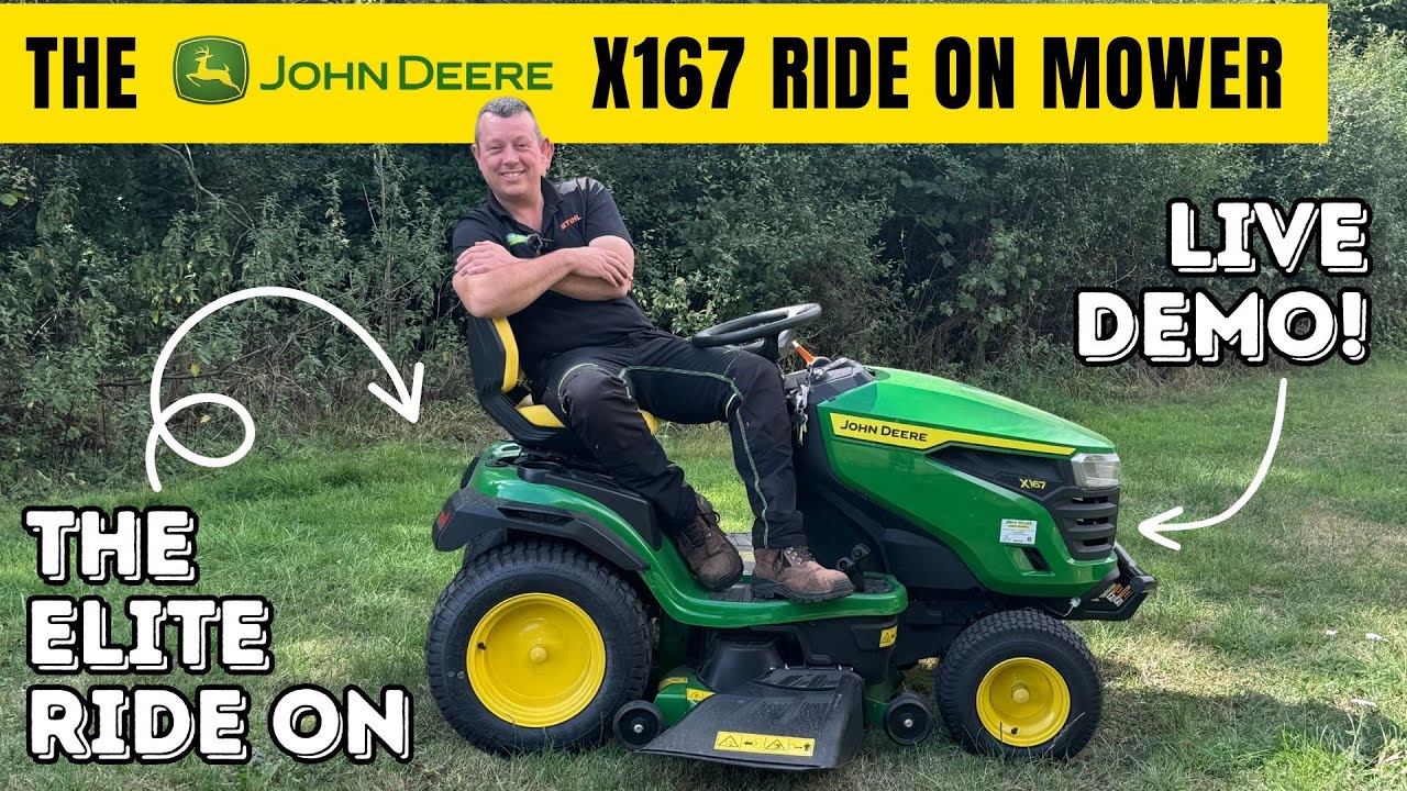 ПОСМОТРИТЕ ЭТО, прежде чем вы сядете за руль своей следующей газонокосилки — демонстрация газонно...