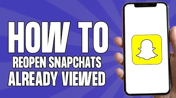 How to Reopen Snapchats Already Viewed (Mobile)