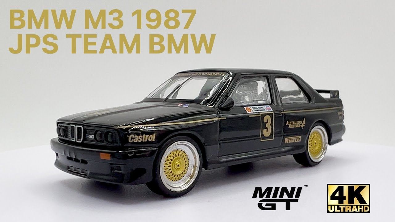 Mini GT #608 1:64 - BMW M3 E30 1987 - ATCC Championship - Winner