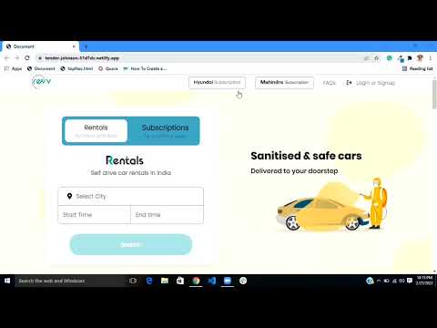 Revv Car Website Clone with All Functionality Using Html, Css and Javascript | Website Project