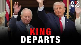 Trump bids fairwell to King Charles III and Queen Camilla
