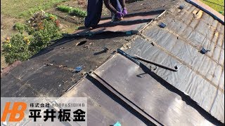ガルバリウムの波板の寿命は何年？【加須市】納屋の屋根工事