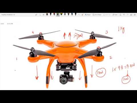 Drone Simulator Course | Level 2 : Part 2 - Relation between Weight and Thrust | Theory