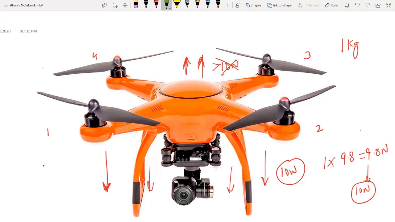 Курс симулятора дрона | Уровень 2: Часть 2 — Соотношение между весом и тягой | Теория