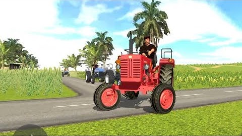 JCB 3dx Eco Loading Mud Mahindra 275 Eicher 485 John Deere Tractor with Trolley Pankaj mehta