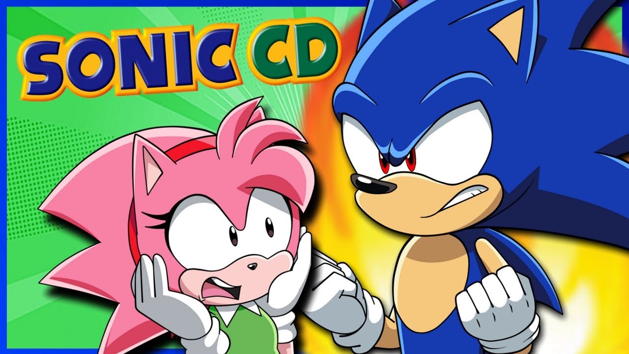 I'M SO ANGRY AHHHH!! Sonic & Classic Amy Play Sonic CD