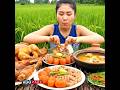 Girl’s Mega Food Feast Turns into Hand-Held Fish Fun | VDO park #mukbang #foodielife #foodielife