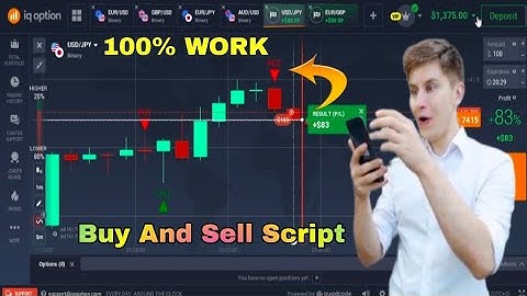 Best IQ Option Script For binary  trading iq option best script works 100% live signal 2024