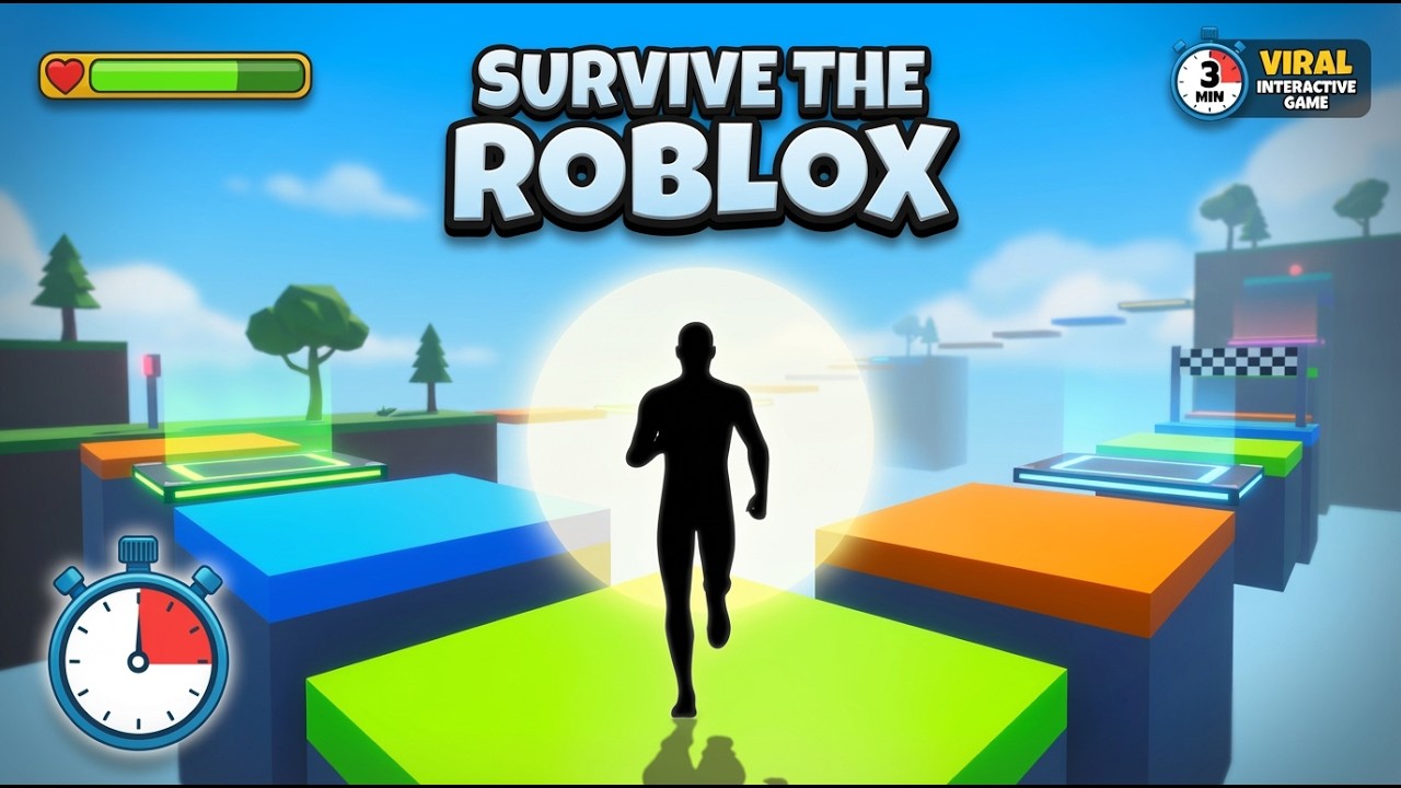 SURVIVE Roblox Brain rot Challenge 1 Immersive interactive warmup in 3 min